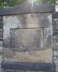 Replica of Roman Distance Slab