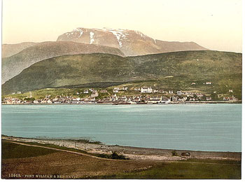Fort William and Ben Nevis