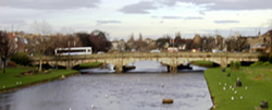 New bridge in Musselburgh