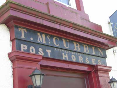 From a public house in Dalmellington