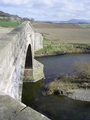 Thankerton Bridge looking towards Biggar