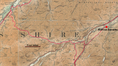 Dalwhinnie to Fort Augustus via Corrieyairack